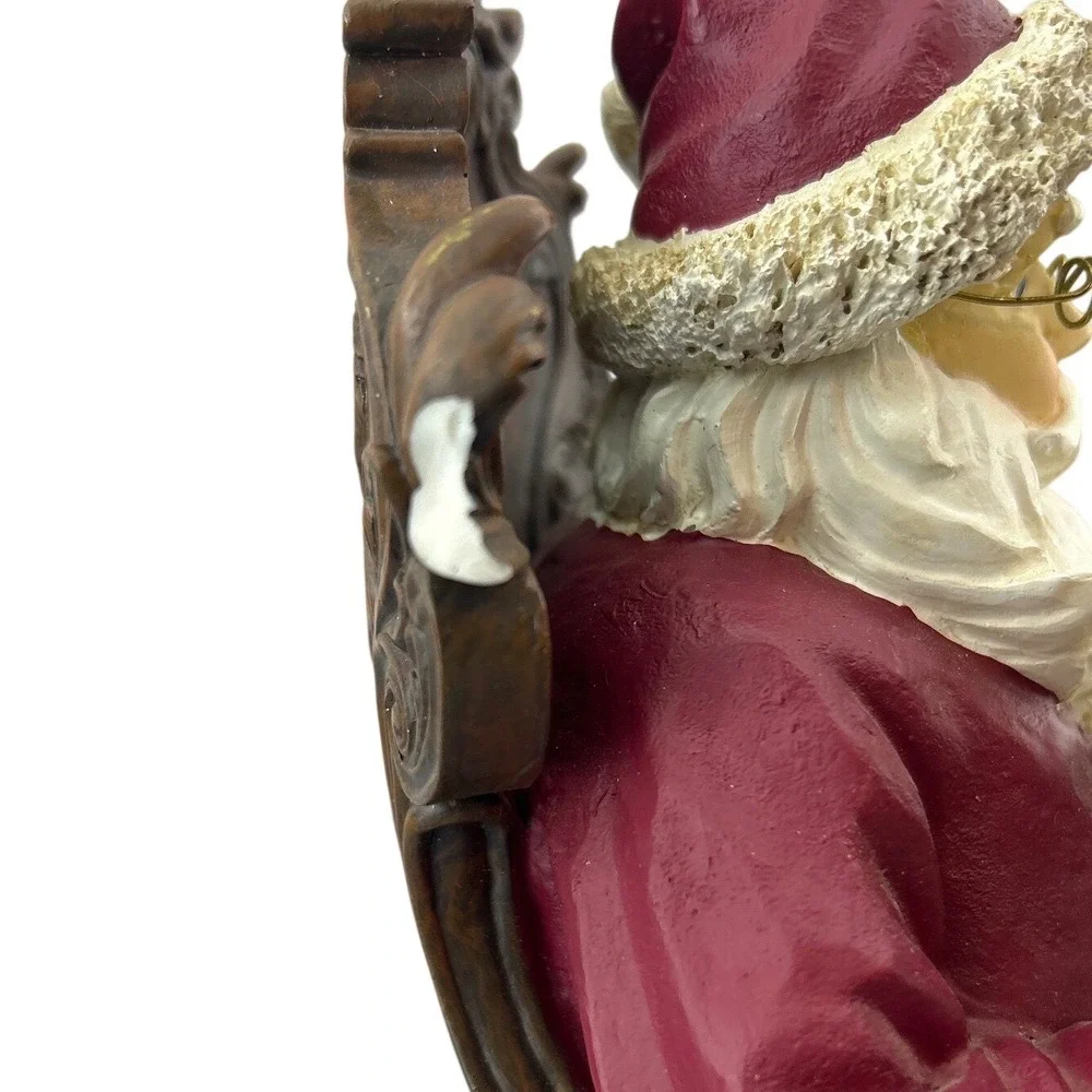 Texas A&M Wishlist Santa Figurine Collegiate Collectables Limited Series 2000‎